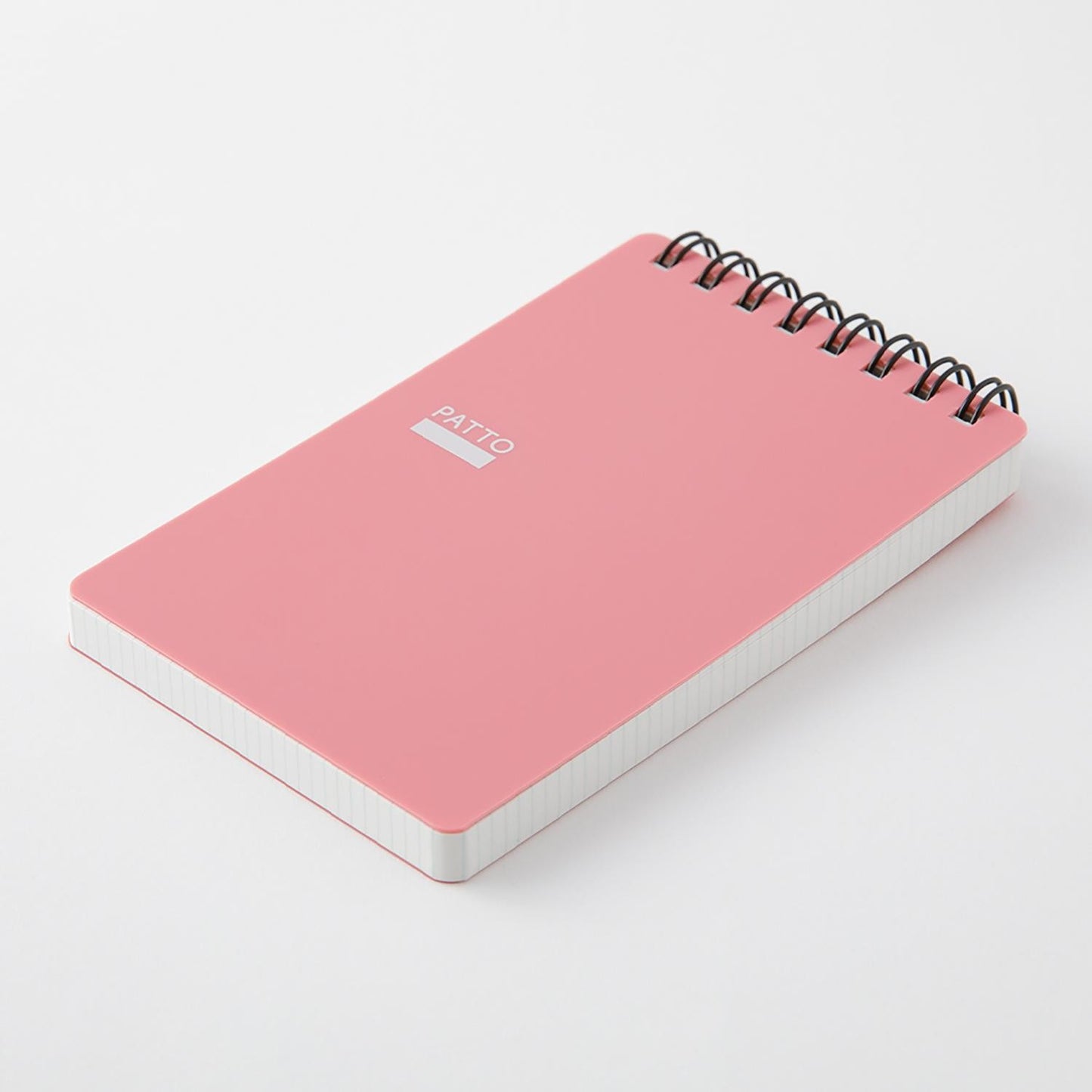 Midori Quick Open Memo Pad Patto Pink side view