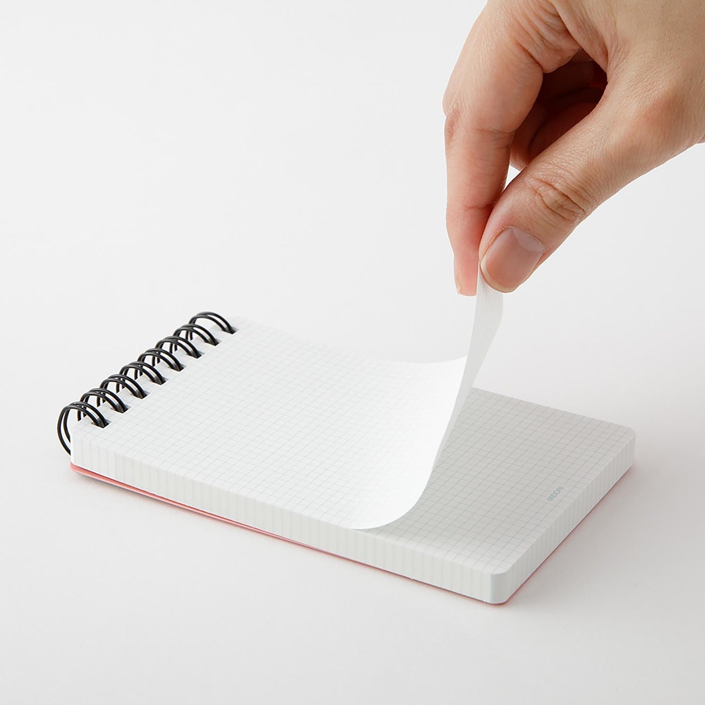 Midori Quick Open Memo Pad Patto Pink pages