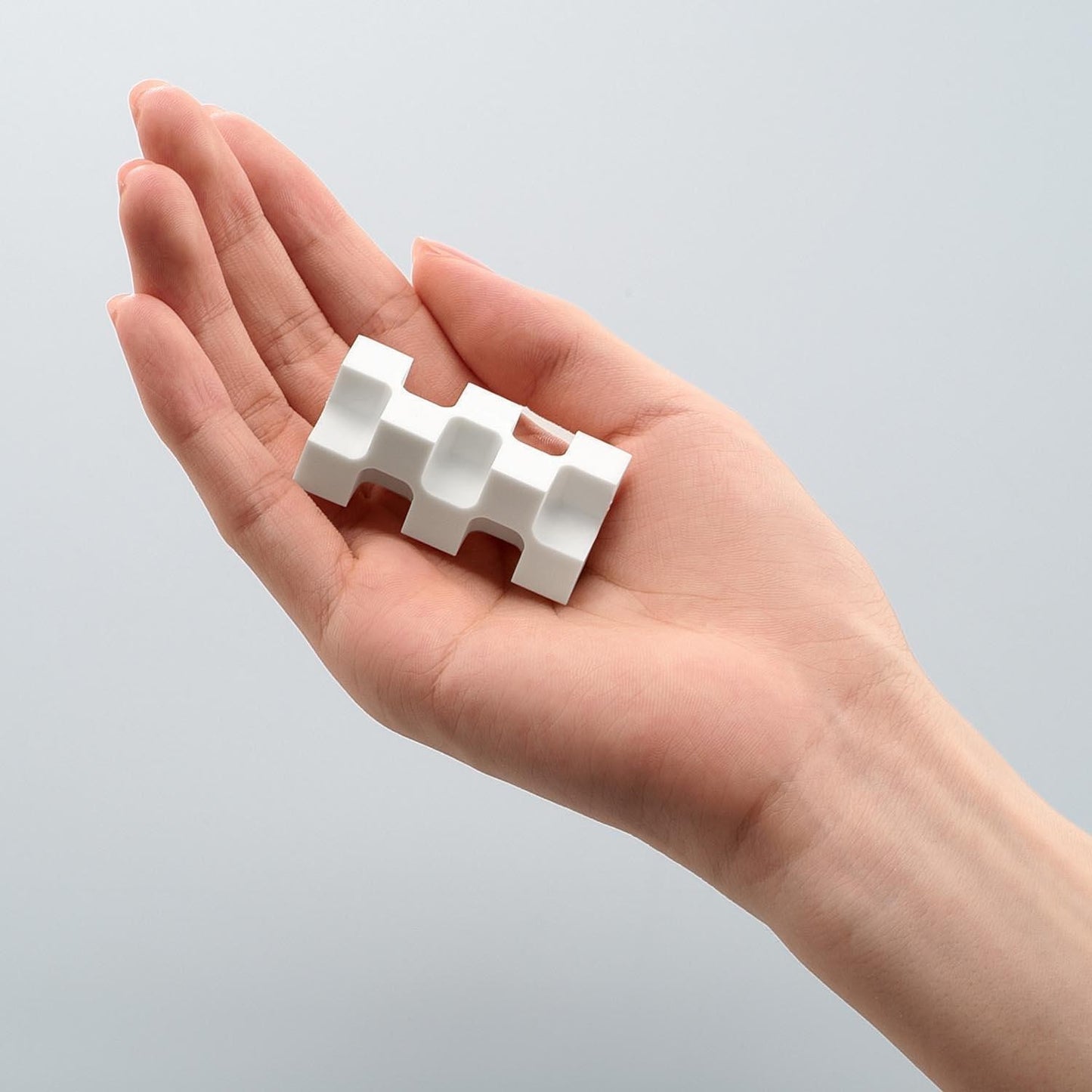 Kokuyo KADOKESHI Eraser in hand