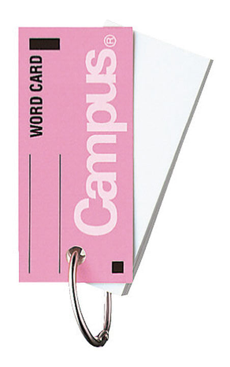 Campus Flash Card Pink
