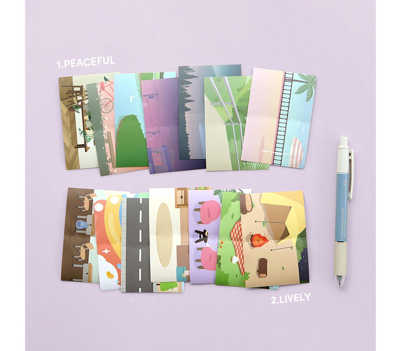 Daily Background Sticker Pack Lively