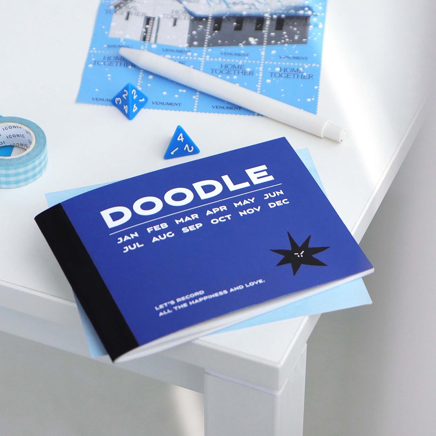doodle dayli mini notebook