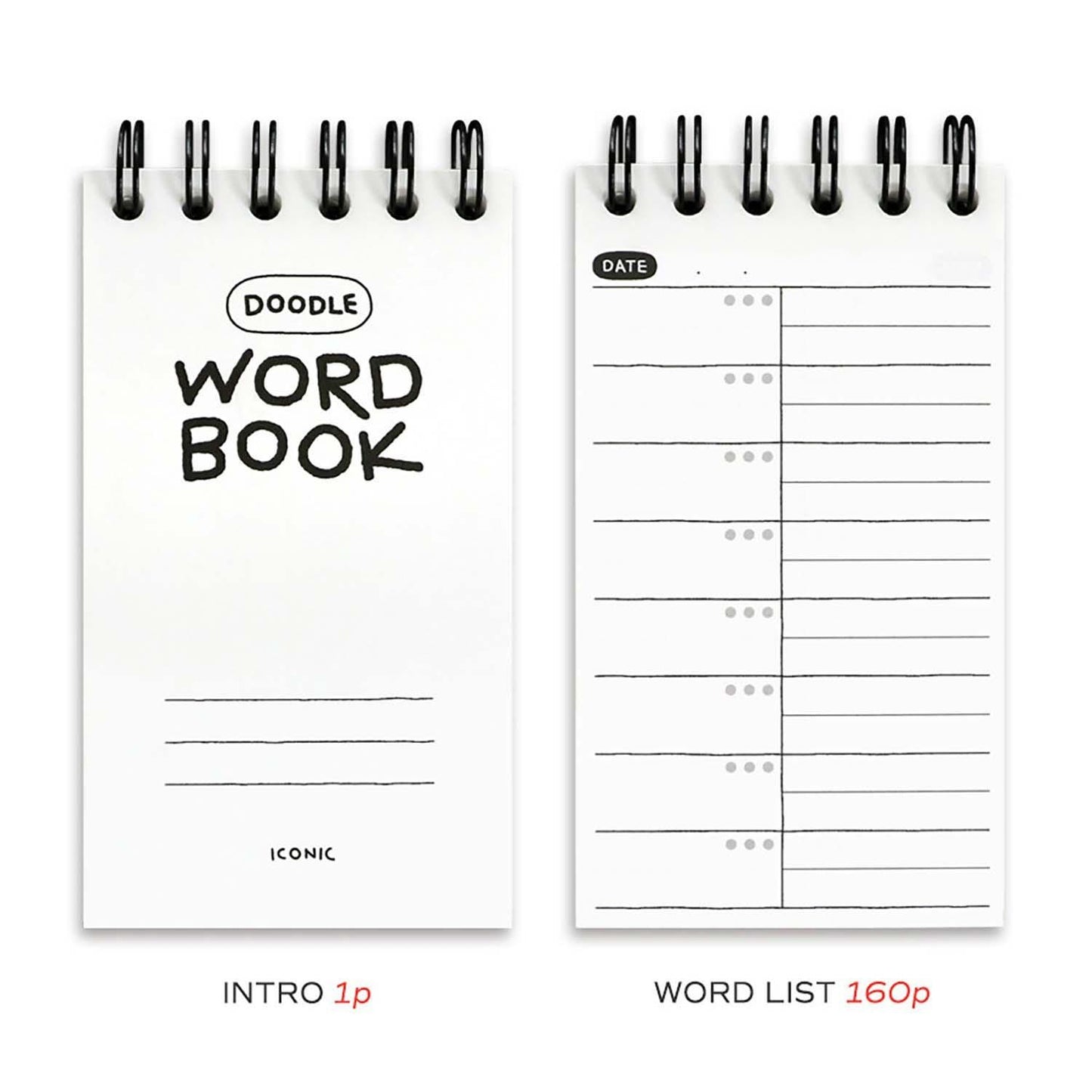 doodle word book yellow iconic inside