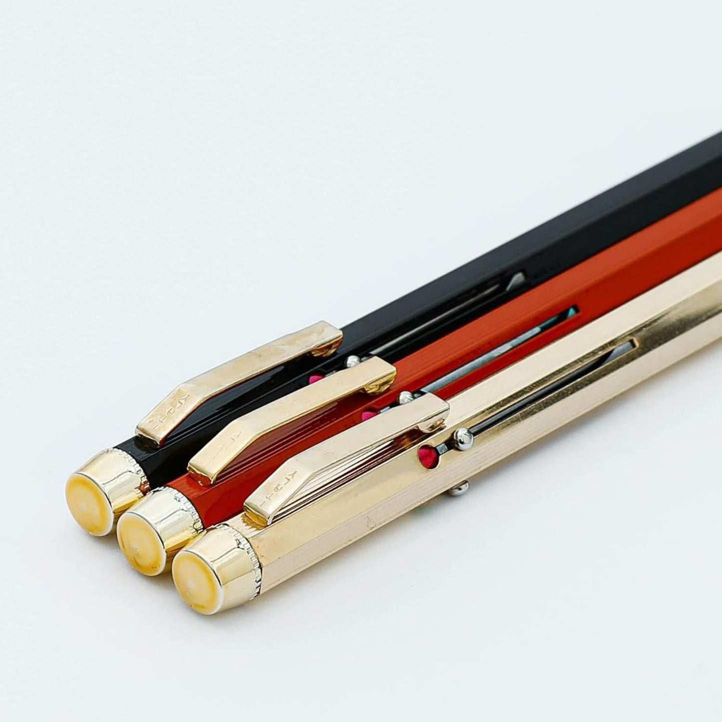 Hightide 4 Color Ballpoint Pen Red