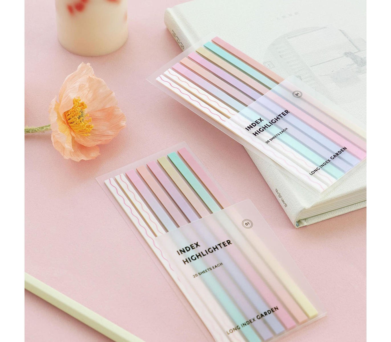 Iconic Index Long Highlighter Garden