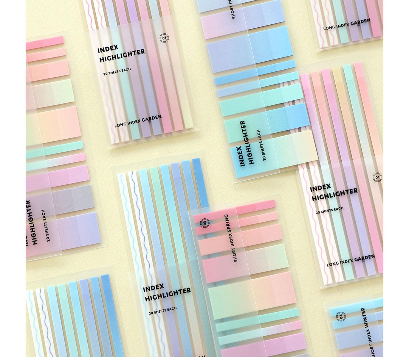 Iconic Index Long Highlighter Garden