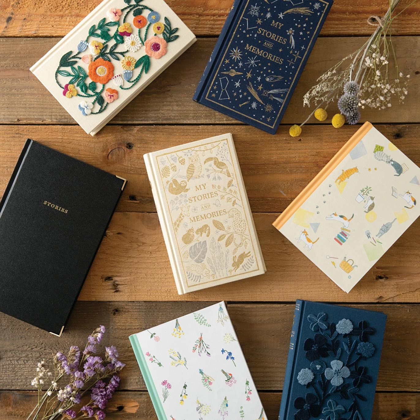Journal Dry Flower Midori