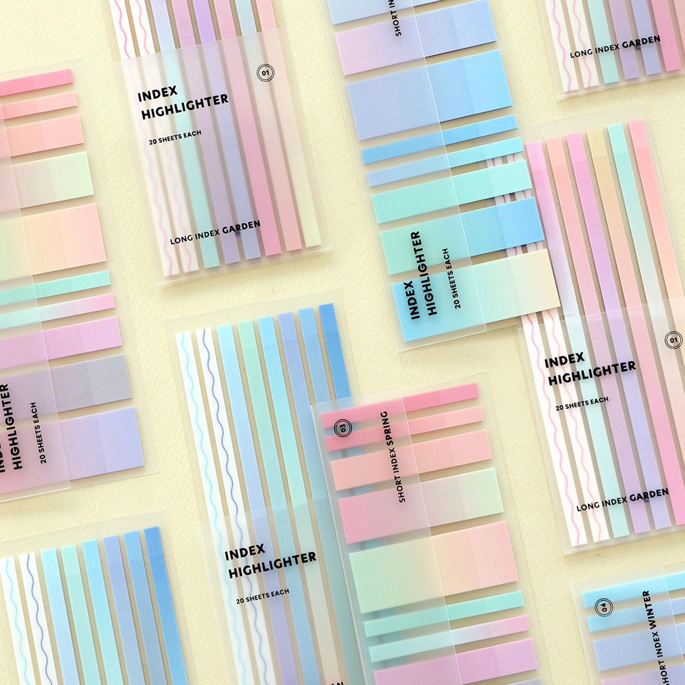 Iconic Index Highlighter Memo Winter Edition (Short)