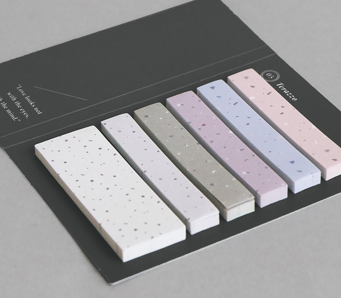 Iconic Index Sticky Note Terrazo