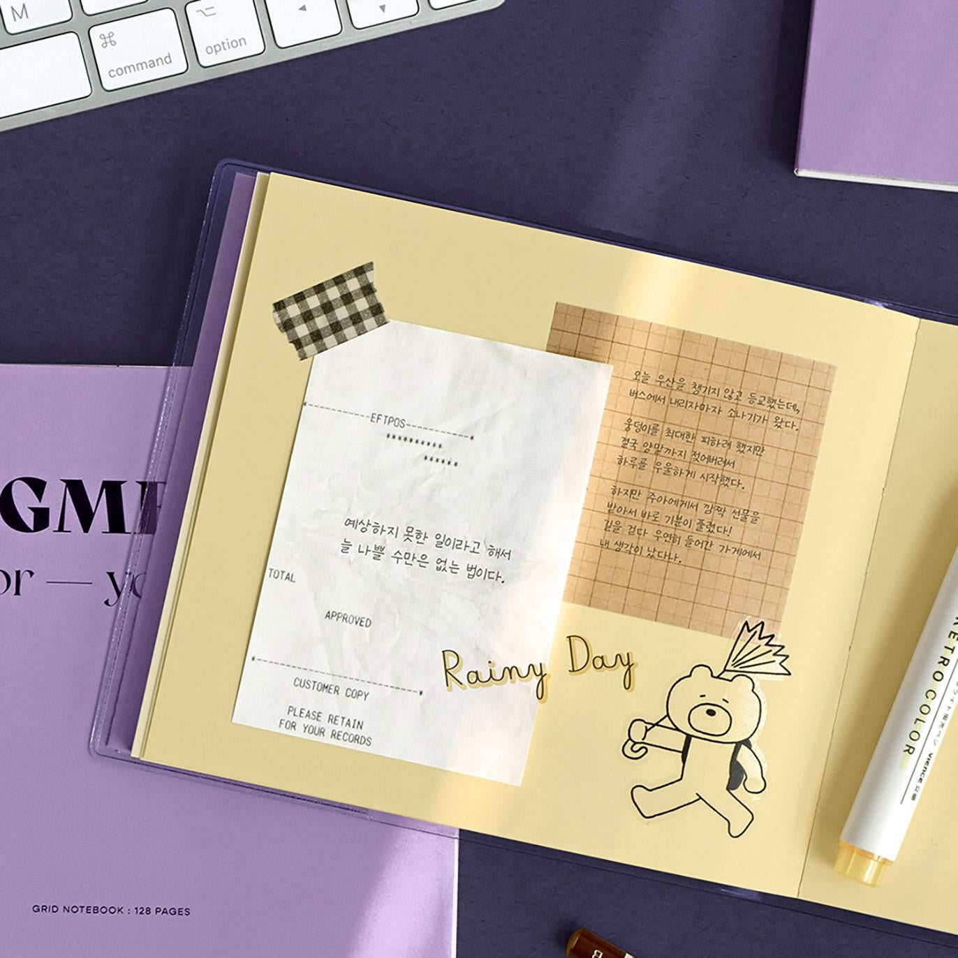 Iconic Pigment Notebook Indi Pink