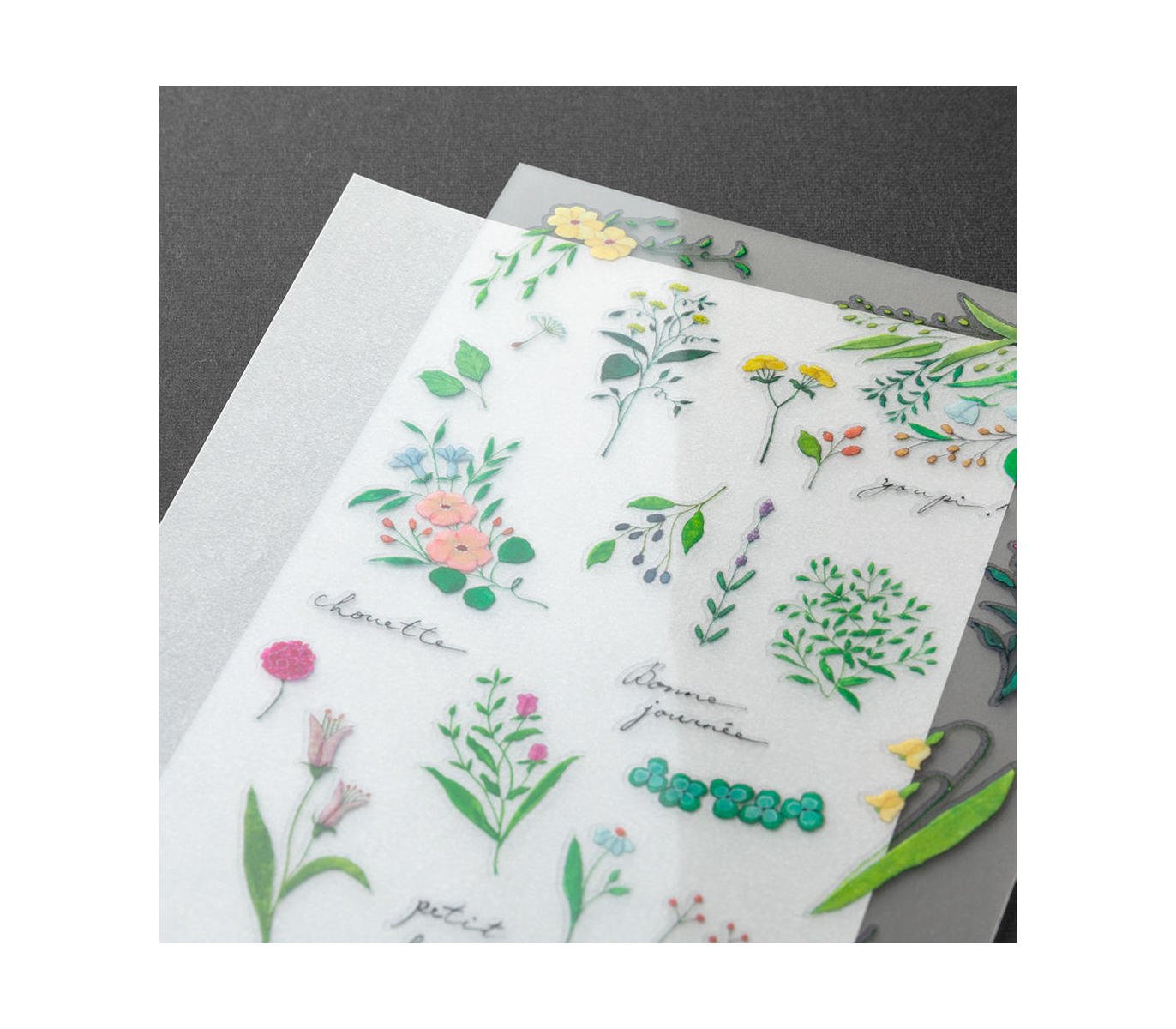 Transfer Sticker Flowering Plants