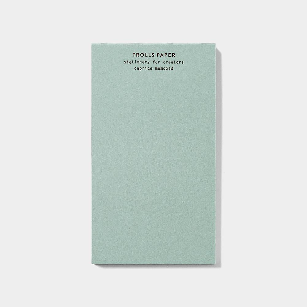 Caprice Memo Pad - Turquoise
