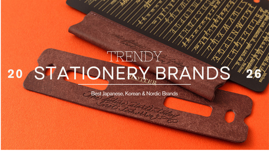Trendy stationery brands 2026