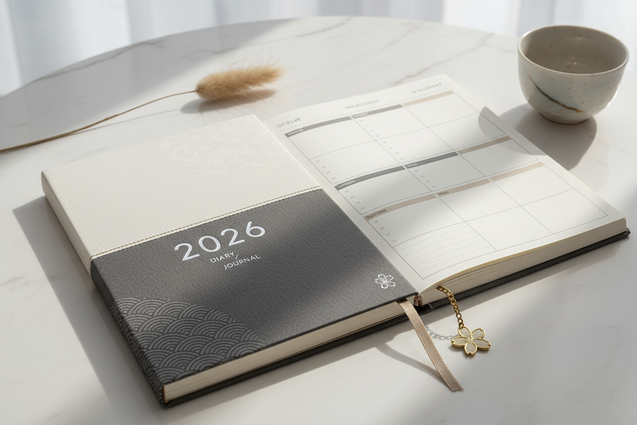 2026 Diaries Yearly Planners 2026 - KIKU Lifestyle