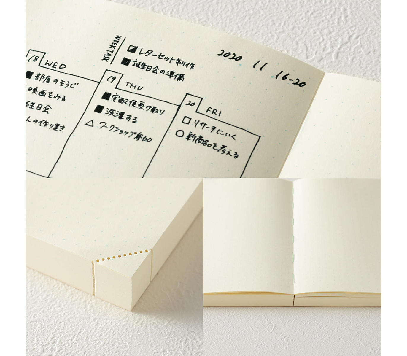 Dot Grid pages Creative & Flexible - KIKU Lifestyle