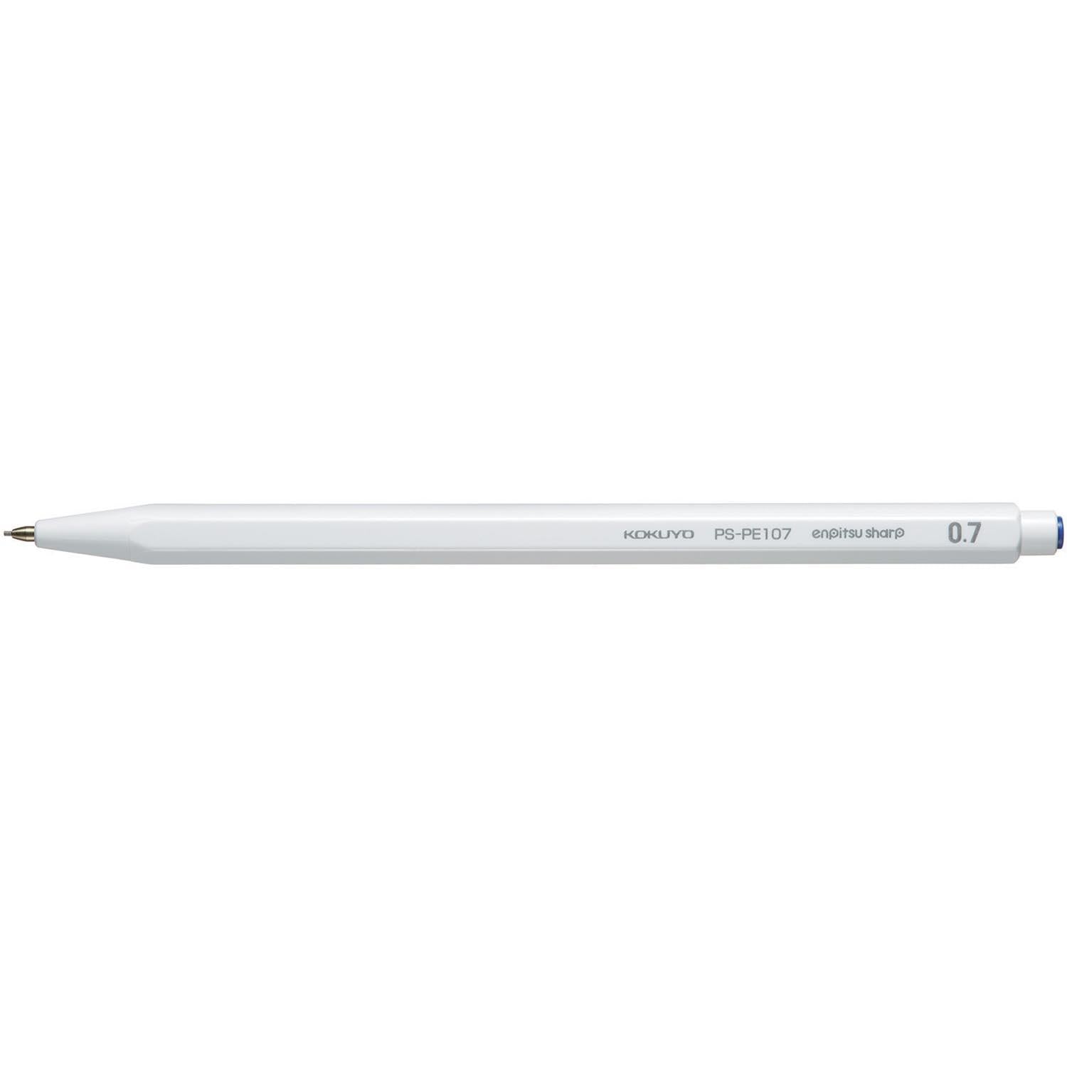 KOKUYO Enpitsu Mechanical Pencil White 0,7 mm detail