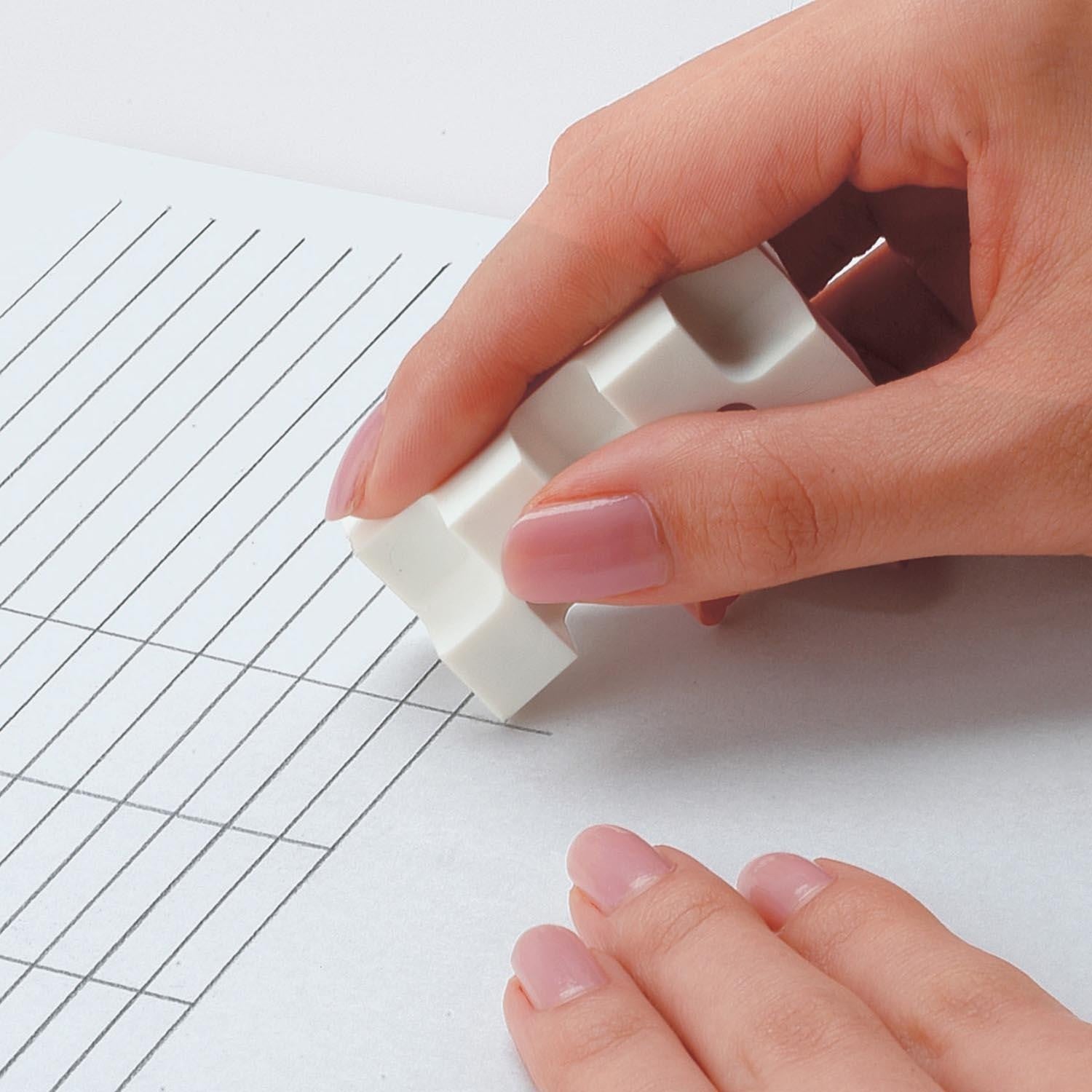 Kokuyo KADOKESHI Eraser use