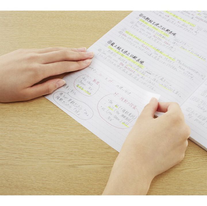 Kokuyo Campus Sticky Notes use