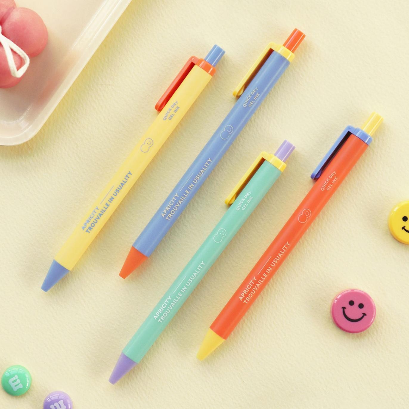 Bubbly Gel Pen Iconic 0.38 Tangerine