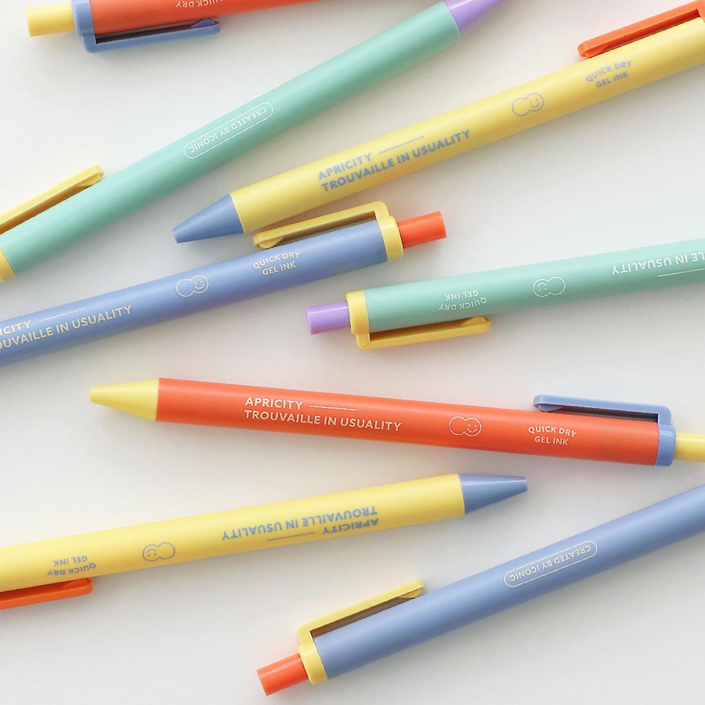 Bubbly Gel Pen Iconic 0.38 Tangerine