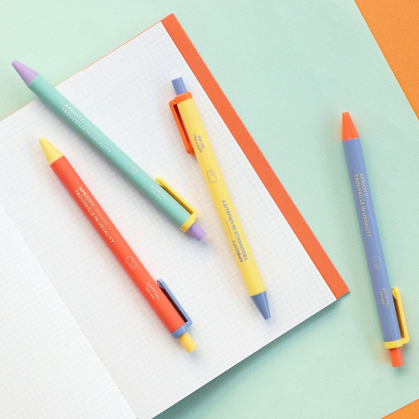 Bubbly Gel Pen Iconic 0.38 Tangerine