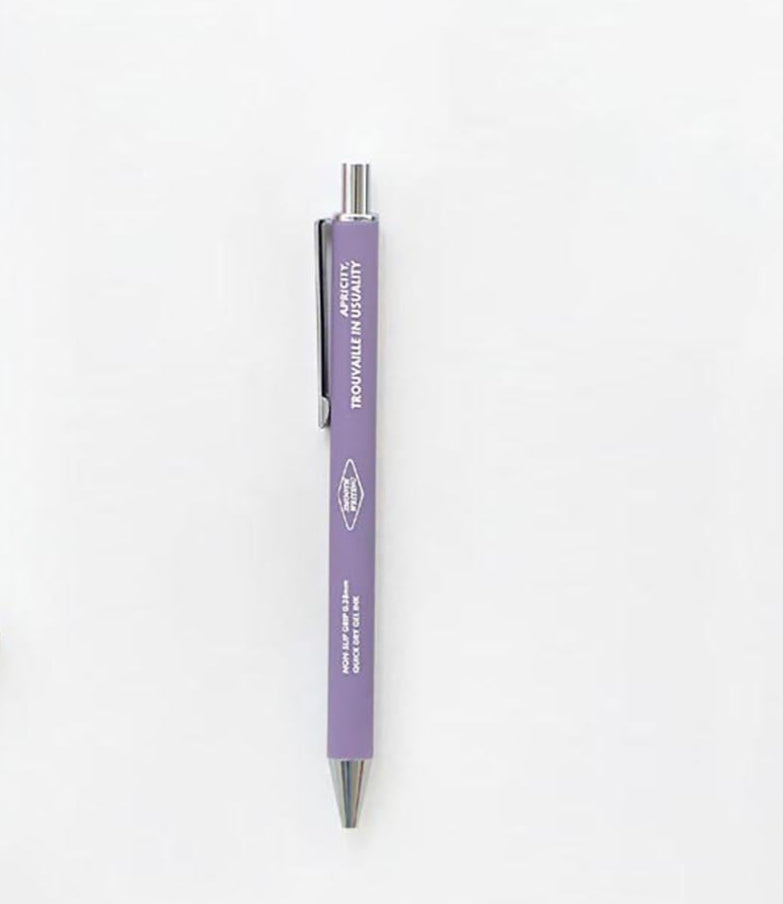 iconic gel pen purple