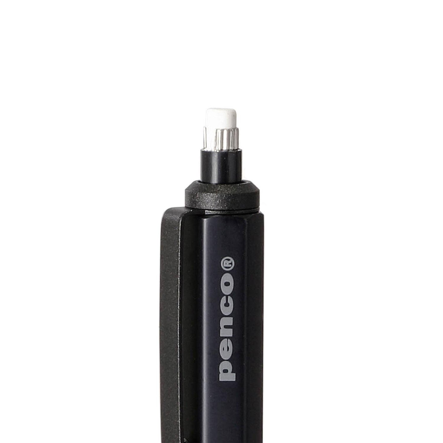 penco drafting mechanical pencil black eraser